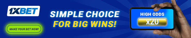 1XBET — Welcome bonus 100%